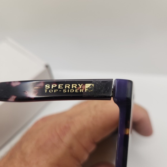 Sperry Top-Sider WELL FIT C02 Women's Sunglasses Frames Only 55-17-135 Purple - Picture 11 of 11